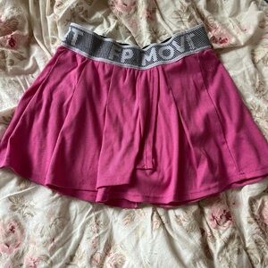 Pink free people skirt